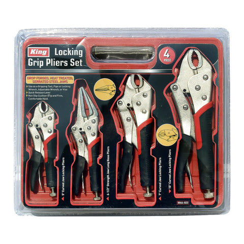 4 PC SET LOCKING PLIERS