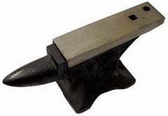 55 LB STEEL ANVIL