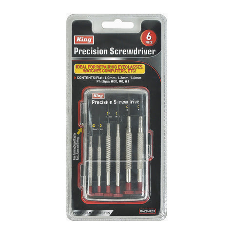 6 PC PRECISION SCREWDRIVER SET