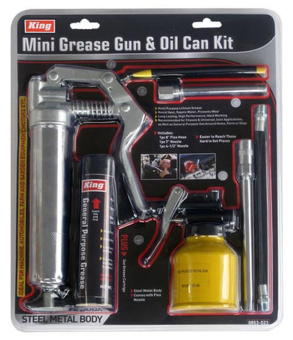 MINI GREASE GUN & CAN OIL KIT