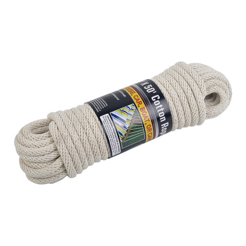 3/8" X 50' COTTON ROPE