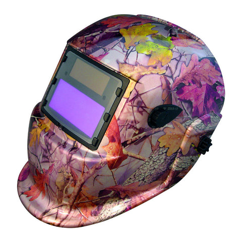 WELDING HELMET, SMALL VIEW, CAMOUFLAGE