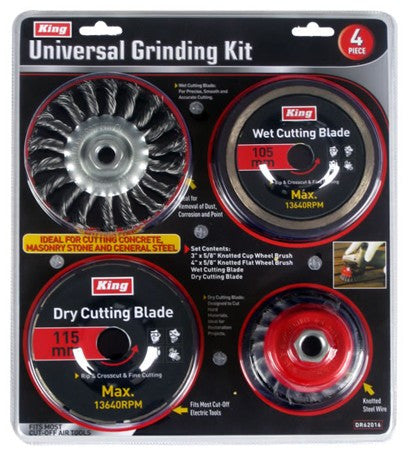 4 PC UNIVERSAL GRINDING KIT