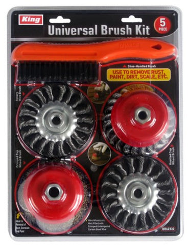 5 PC UNIVERSAL BRUSH KIT