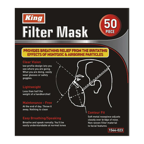 50 PC FILTER MASK BOX