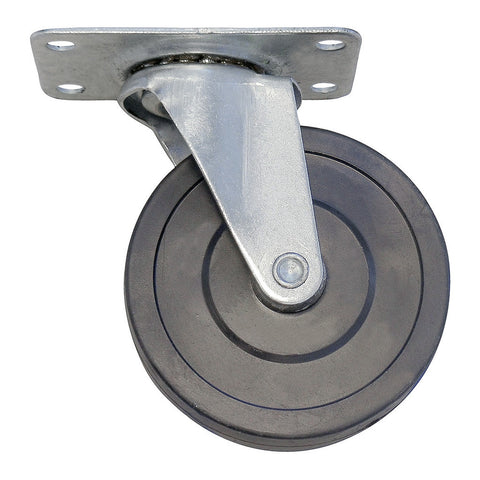 4" SWIVEL PLATE CASTER