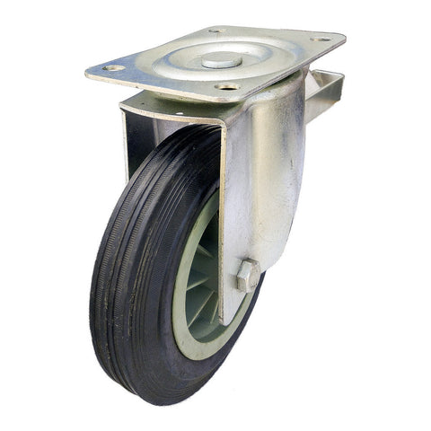 6" SWIVEL PLATE CASTER