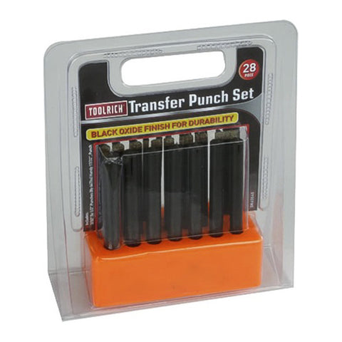 28 PC TRANSFER PUNCH SET