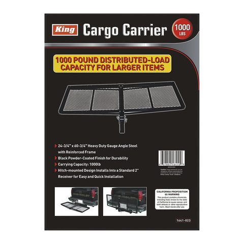 1000LB LOADING CAPACITY STEEL CARGO CARRIER