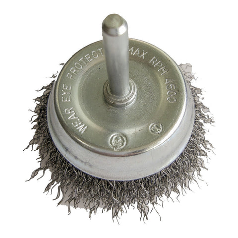 1 1/2" CRIMPED WIRE CUP BRUSH