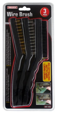 3 PC WIRE BRUSH SET