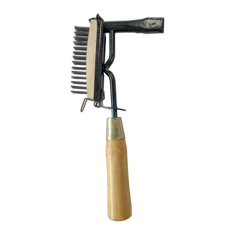 CHIPPING HAMMER W/ WIRE BRUSH