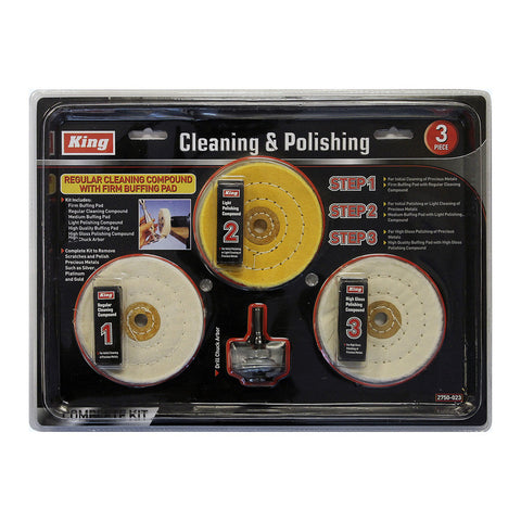 3 PC CLEANING & POLISHING KIT