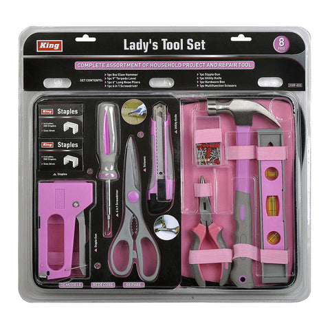 8 PC LADY'S TOOL SET – King Tools and Equipment