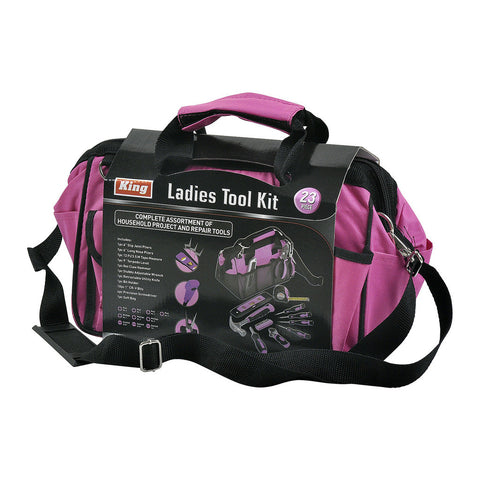 23 PC LADY'S TOOL KIT W/ BAG