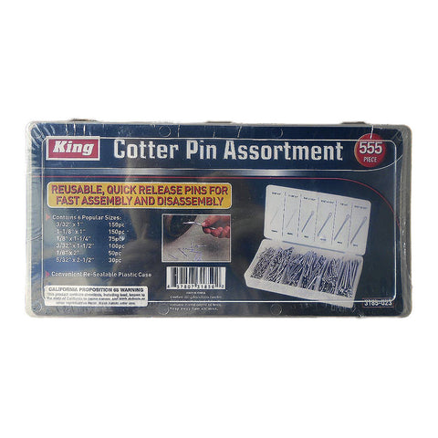 555 PC COTTER PIN ASSORTMENT