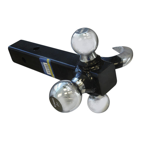 TRIPLE BALL MOUNT WITH HOOKS