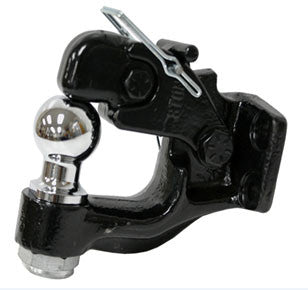 COMBO BALL & PINTLE HOOK W/ 2" HITCH BALL