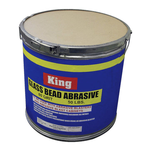 80 GRIT 50 LB GLASS BEAD ABRASIVE